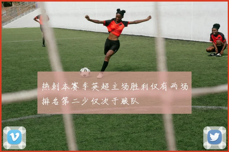 热刺本赛季英超主场胜利仅有两场排名第二少仅次于狼队