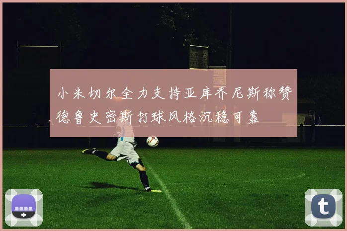 小米切尔全力支持亚库乔尼斯称赞德鲁史密斯打球风格沉稳可靠